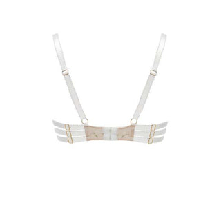 CHARLOTTE IVORY QUARTER CUP BRA